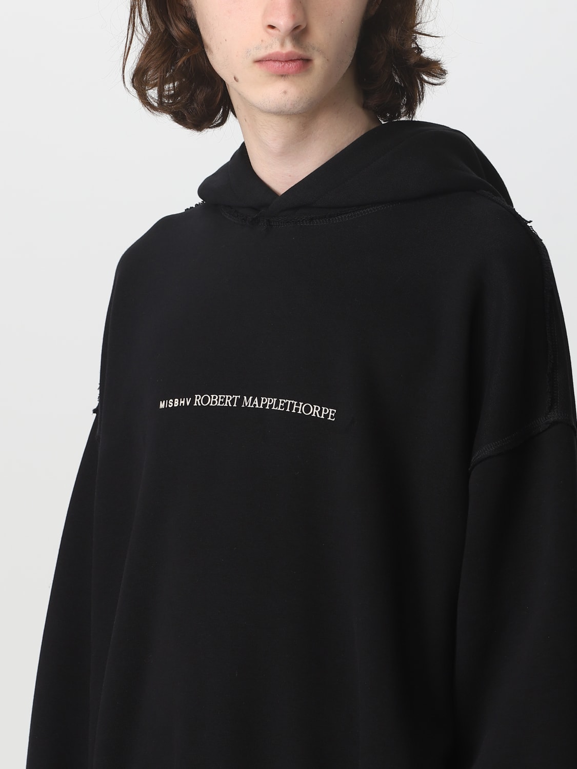 MISBHV: sweatshirt for man - Black | Misbhv sweatshirt 230M07RM online ...