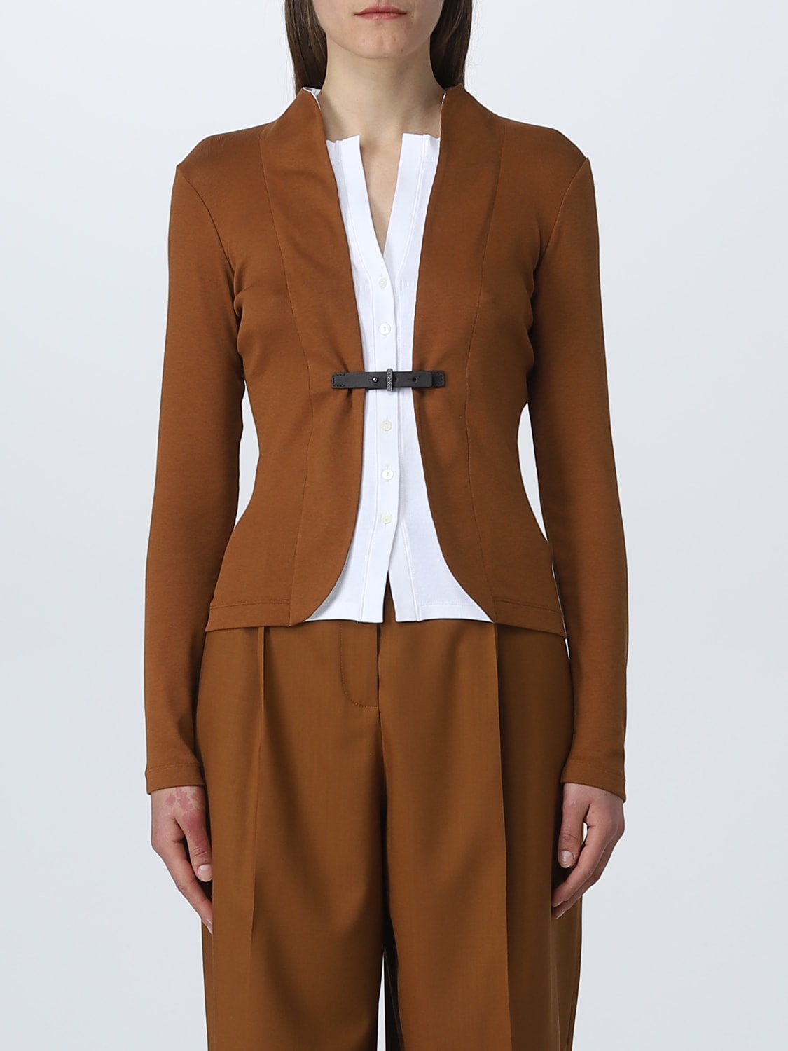 FABIANA FILIPPI: jacket for woman - Brown | Fabiana Filippi jacket