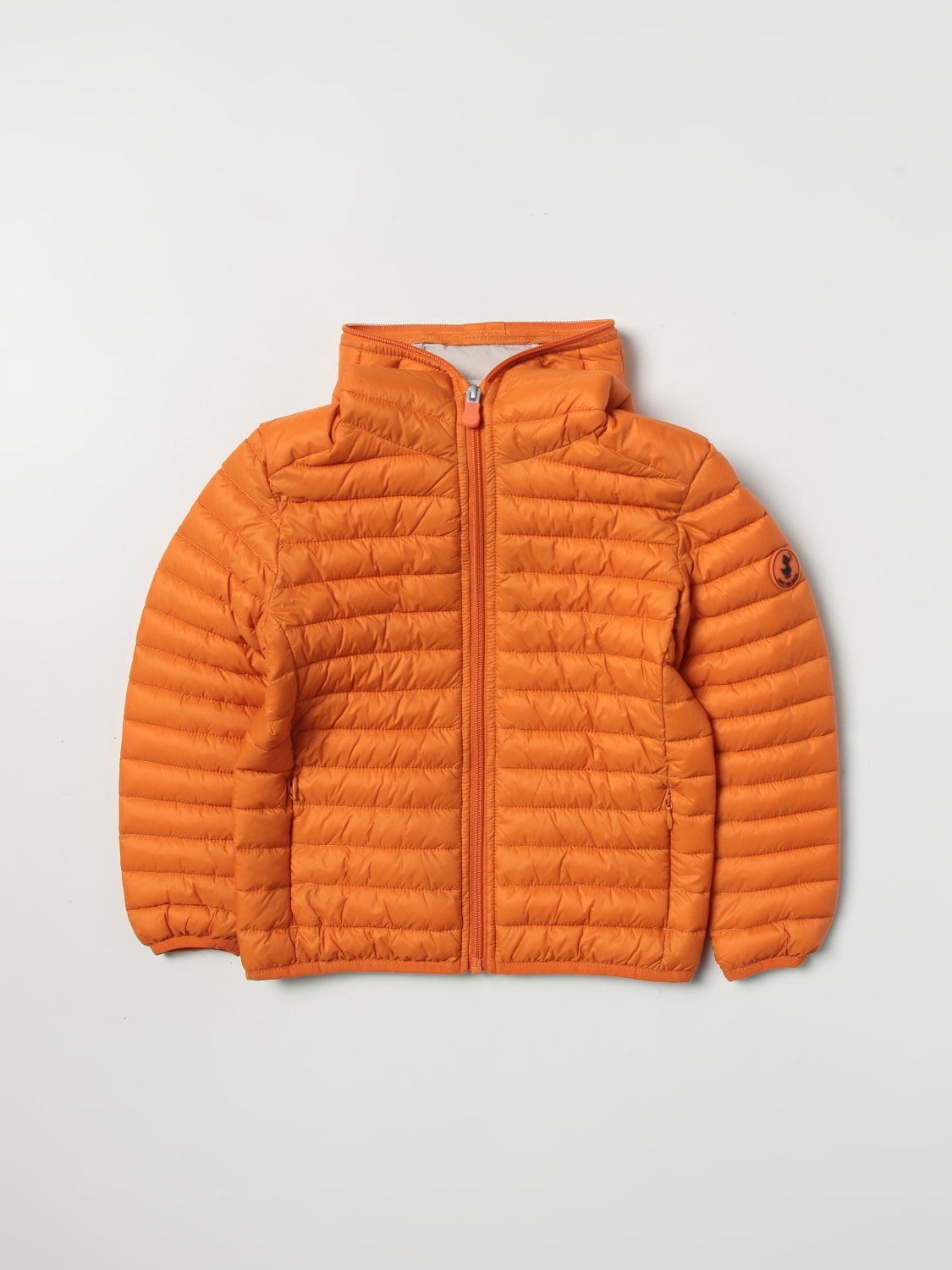 manteau orange garcon