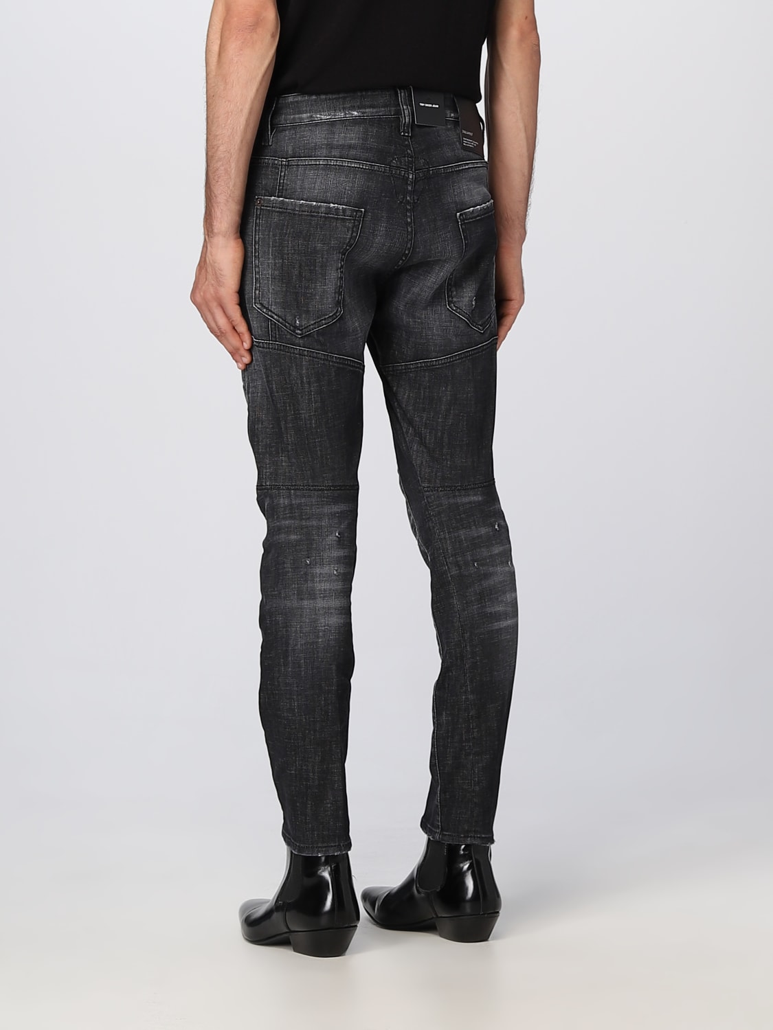 DSQUARED2: denim jeans - Black | Dsquared2 jeans S71LB1140S30357 online ...