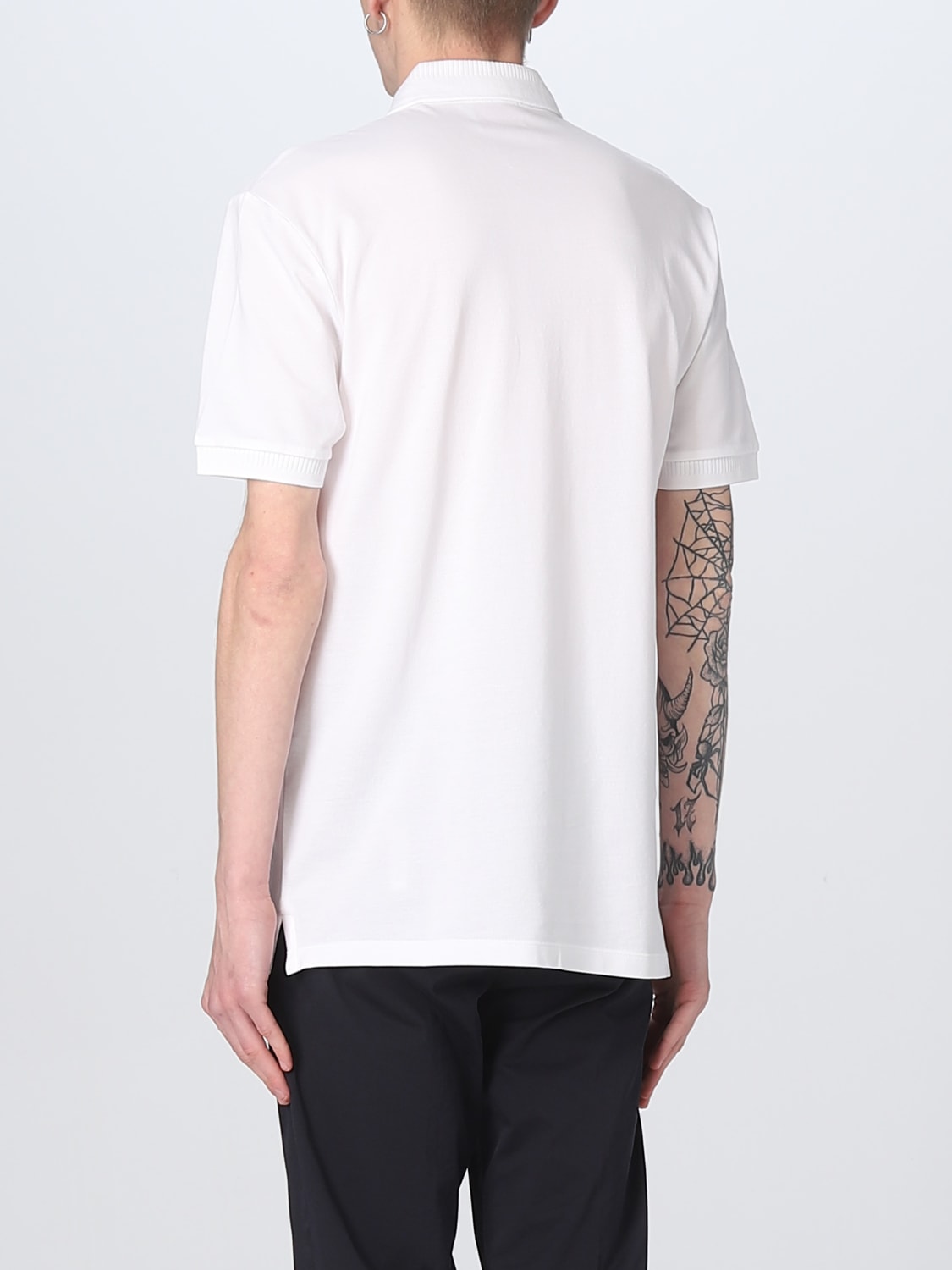 HUGO: polo shirt for man - White | Hugo polo shirt 50490770 online on ...