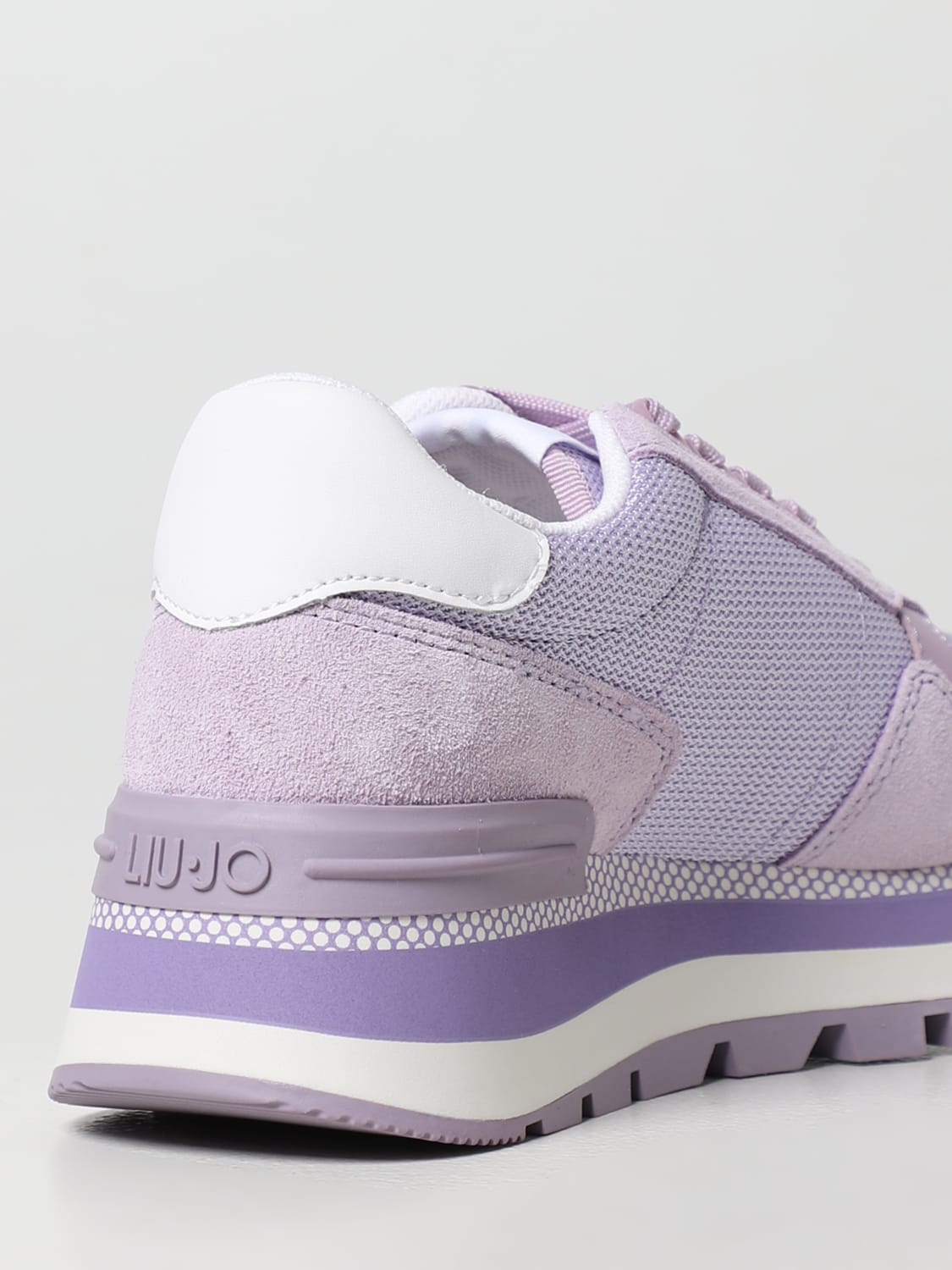 LIU JO: sneakers for woman - Lilac | Liu Jo sneakers BA3119PX027 online ...