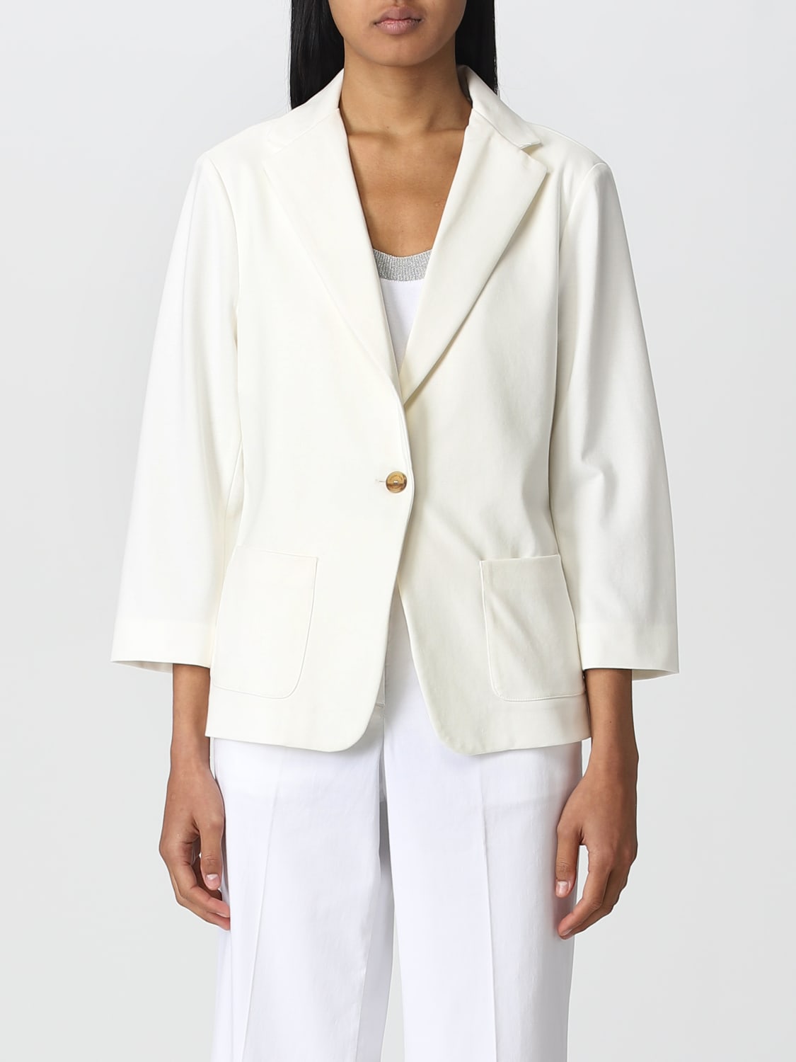 FABIANA FILIPPI: jacket for woman - White | Fabiana Filippi jacket