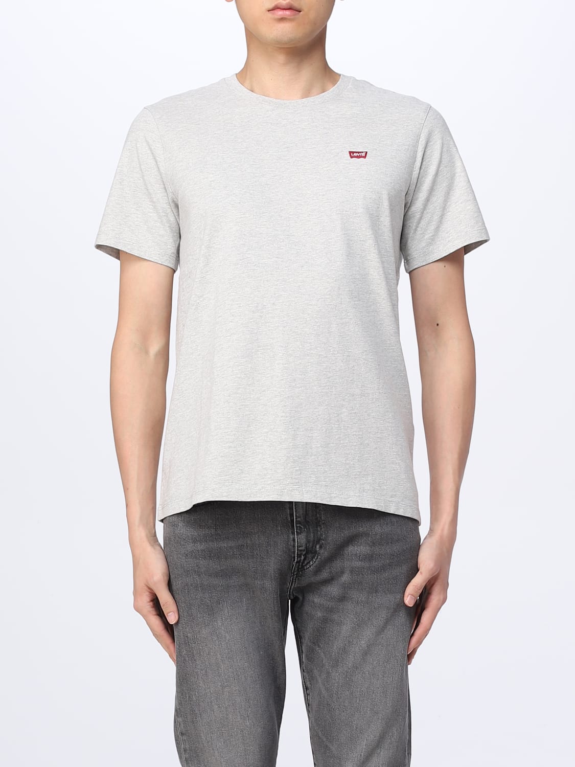 LEVI'S: t-shirt for man - Grey | Levi's t-shirt 566050130 online on ...
