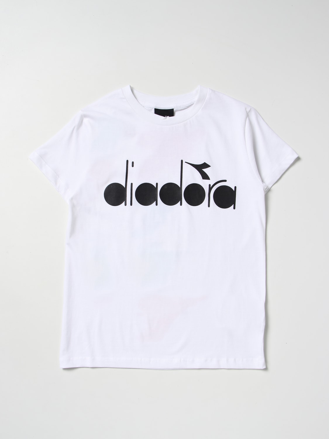 DIADORA: t-shirt for boys - White | Diadora t-shirt 033177 online