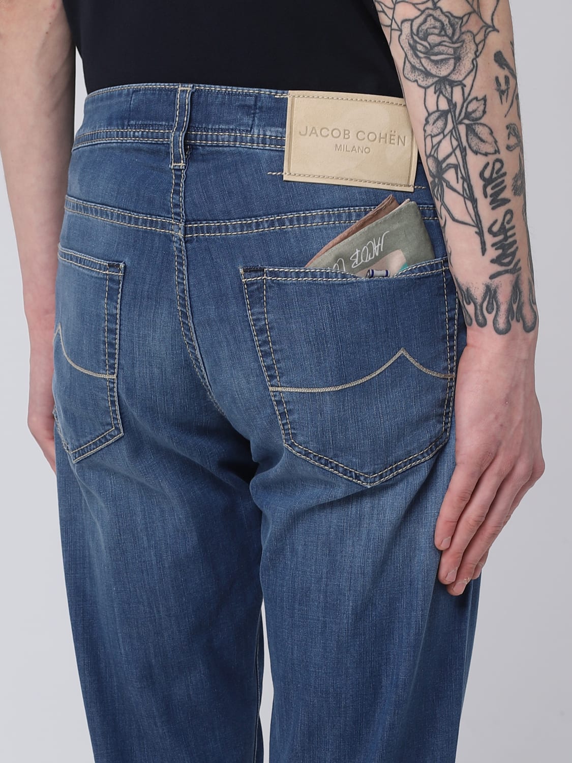 Stolpe Bedrag triathlete JACOB COHEN: jeans for man - Denim | Jacob Cohen jeans UQE0635S3735 online  on GIGLIO.COM