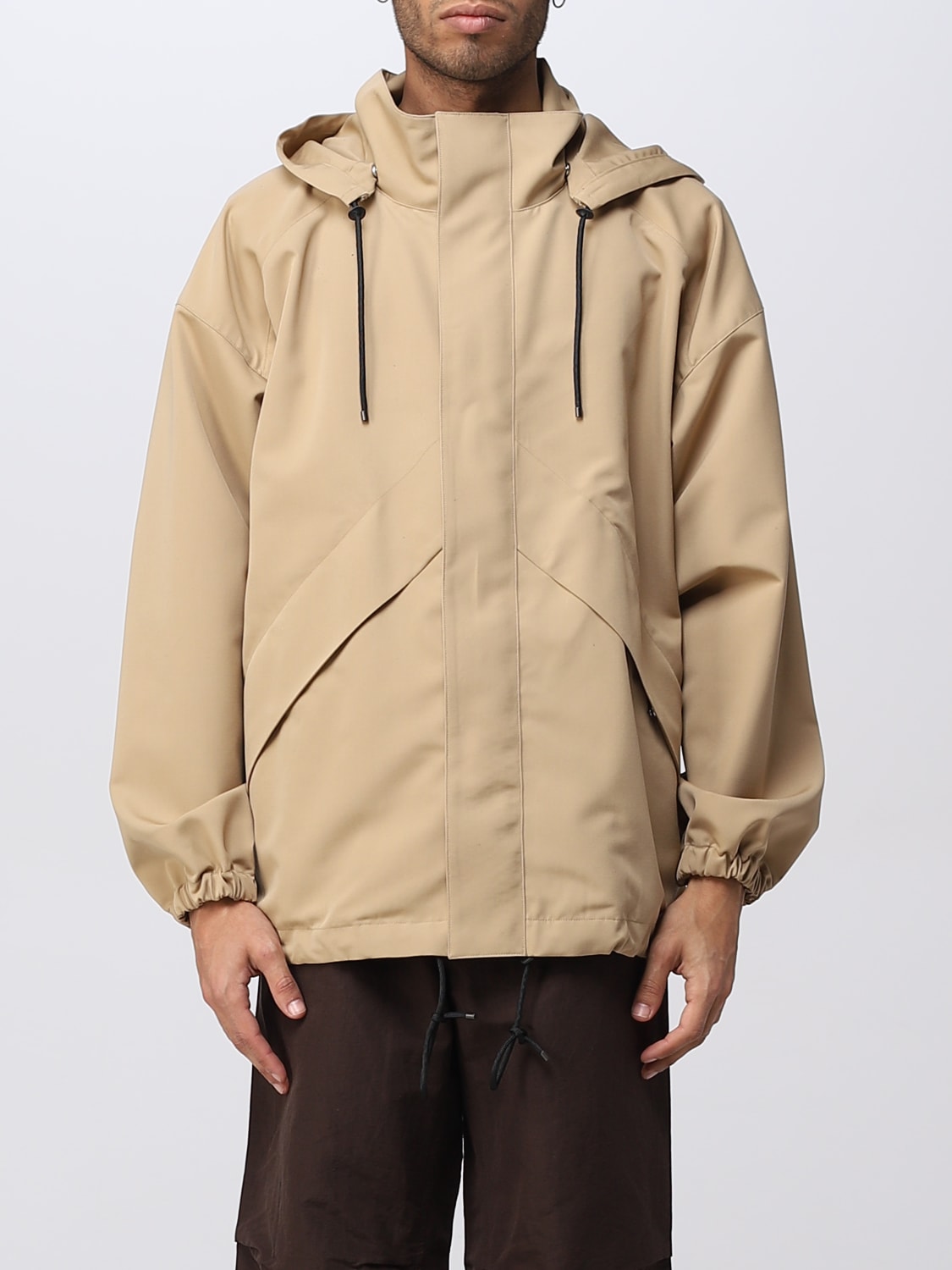 AURALEE: jacket for man - Beige | Auralee jacket A23SB02WC online