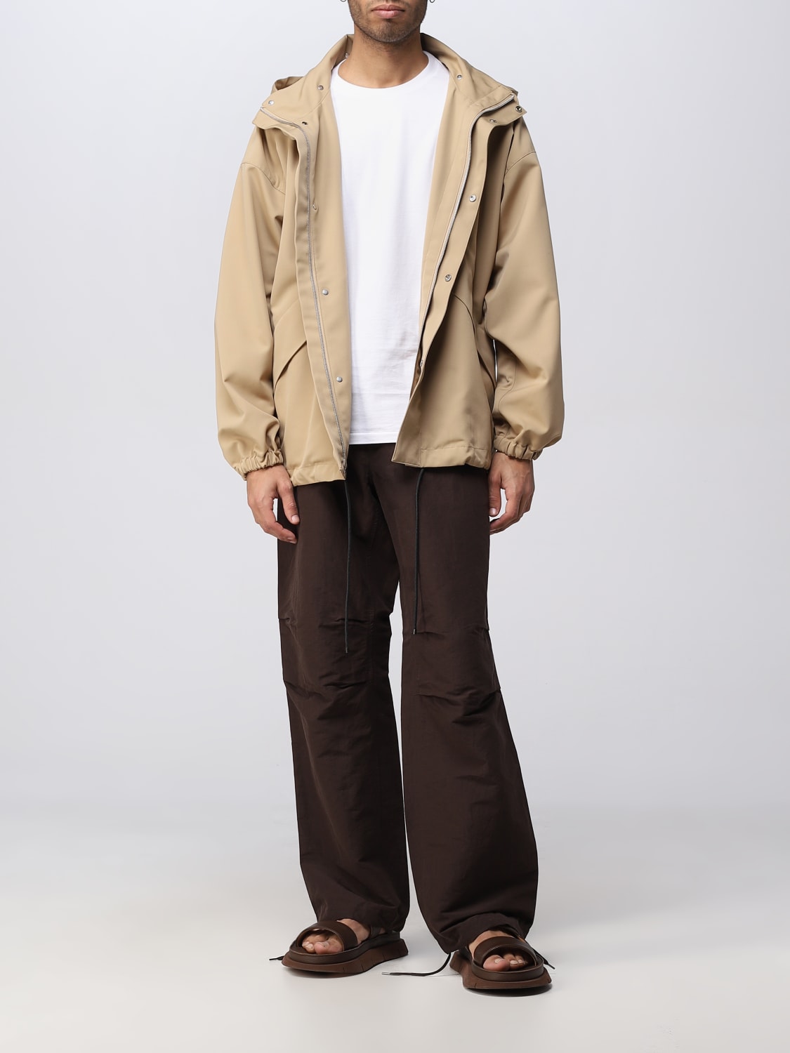 AURALEE: jacket for man - Beige | Auralee jacket A23SB02WC online