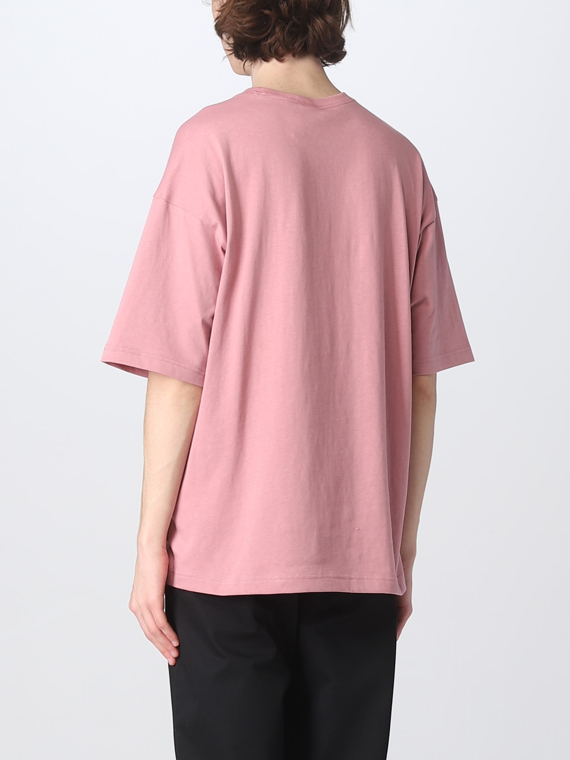 CHAMPION: t-shirt for man - Pink | Champion t-shirt 216548 online at ...