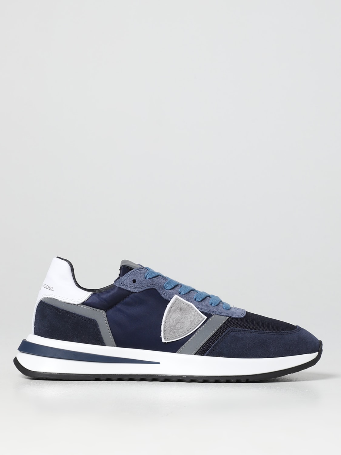 Trainers Philippe Model: Philippe Model trainers for men blue 2