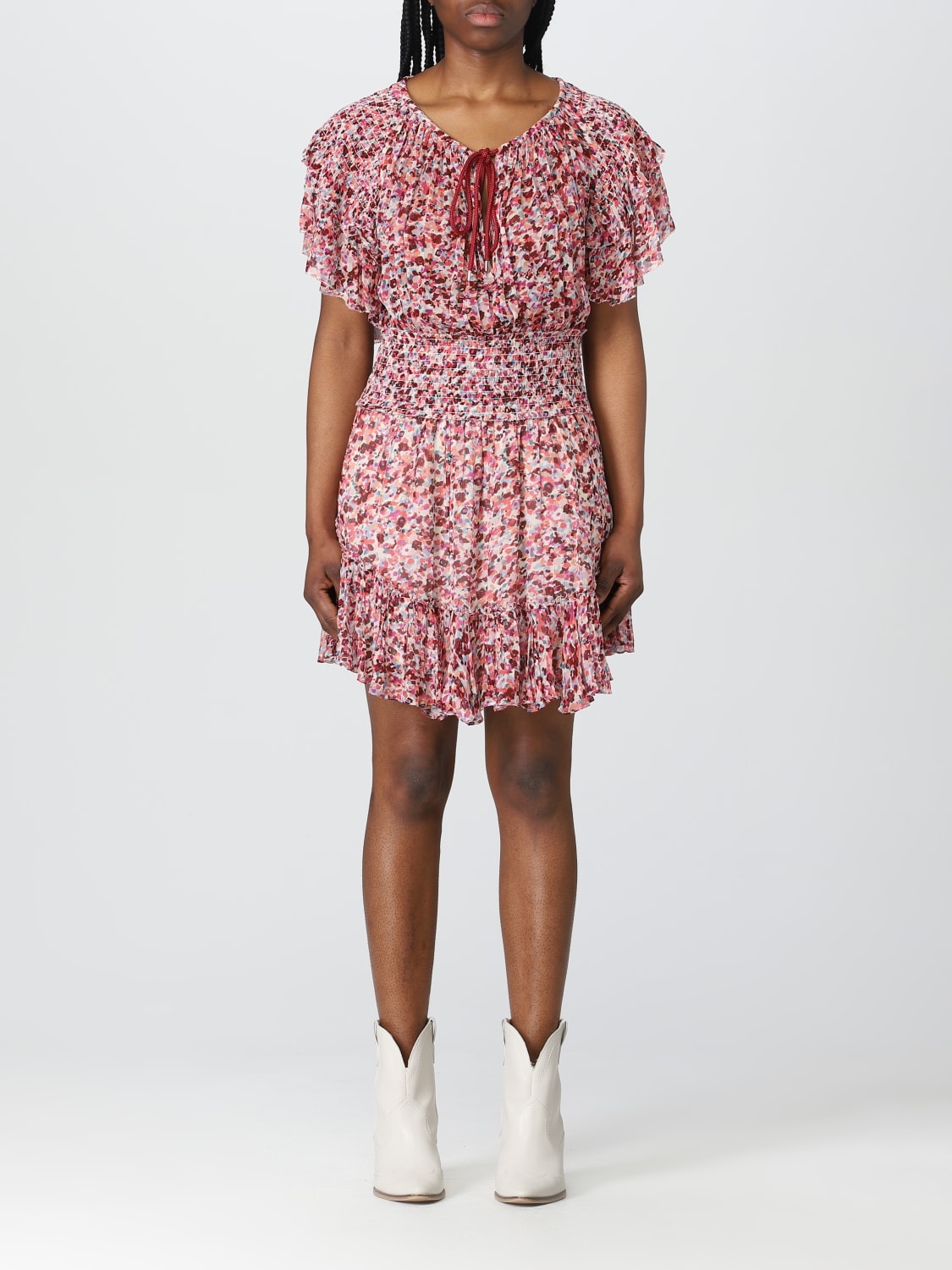 ISABEL ETOILE: dress for woman - Red | Isabel Marant Etoile dress RO0032FAA1J49E online on
