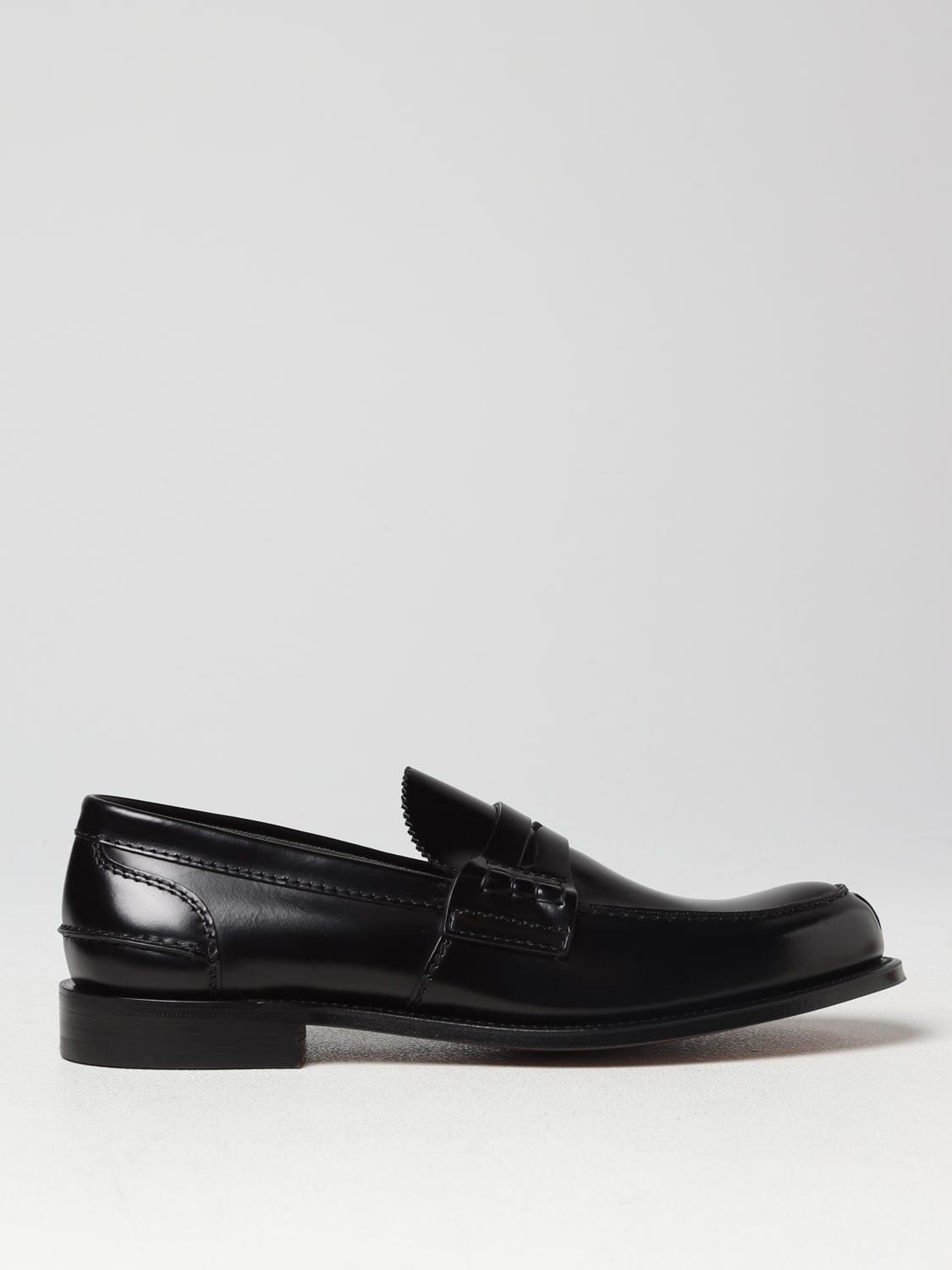 CHURCH'S: loafers for man - Black | Church's loafers EDB0039LG online ...