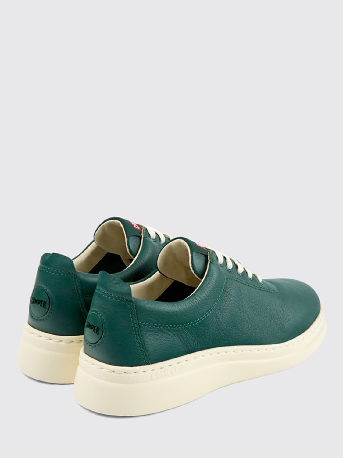 CAMPER: Runner Up sneakers in leather - Green | Camper sneakers K201516 ...