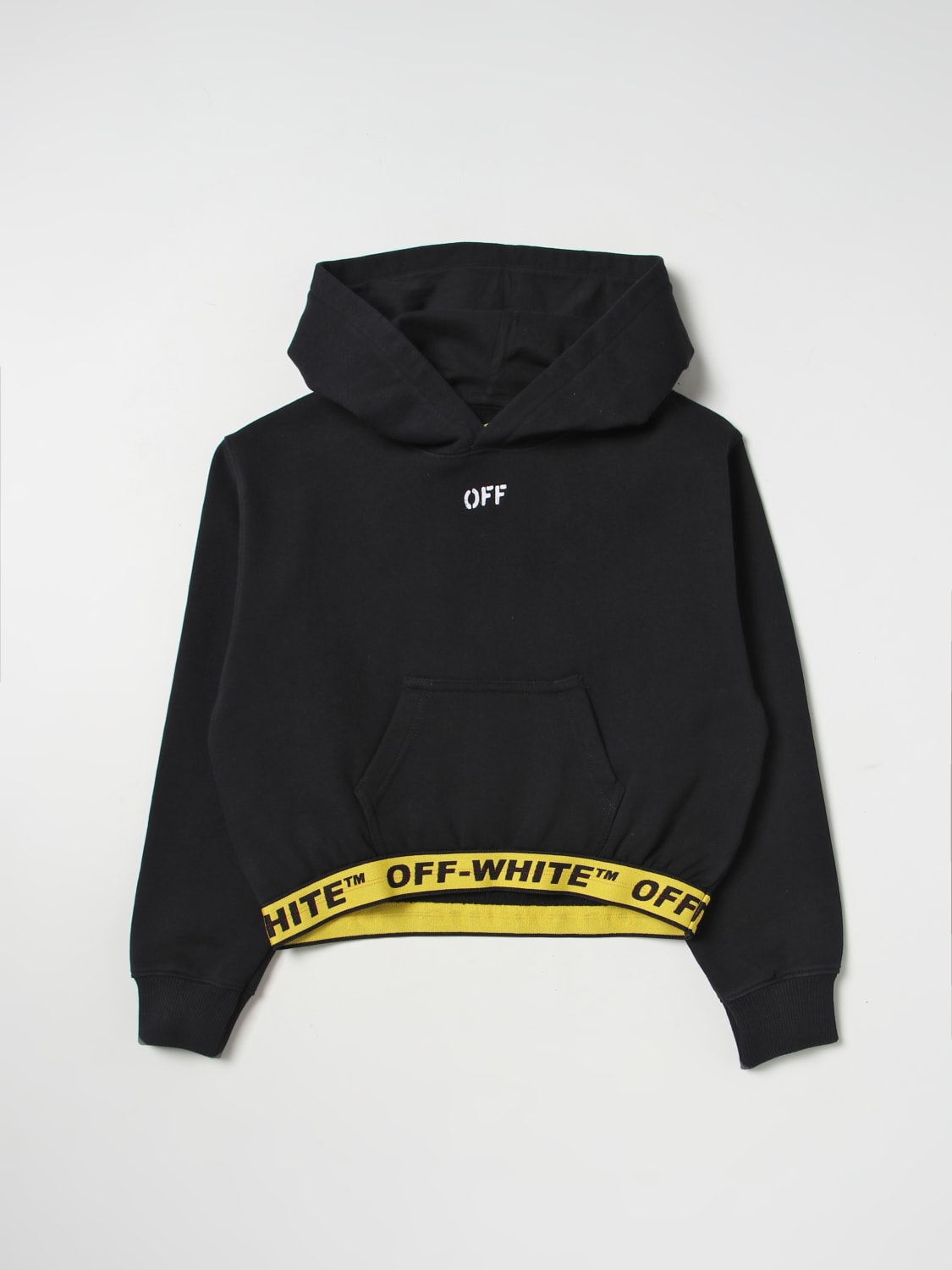 Aggressiv Kemiker Accord OFF-WHITE: cotton sweatshirt - Black | Off-White sweater OGBB005C99FLE002  online on GIGLIO.COM