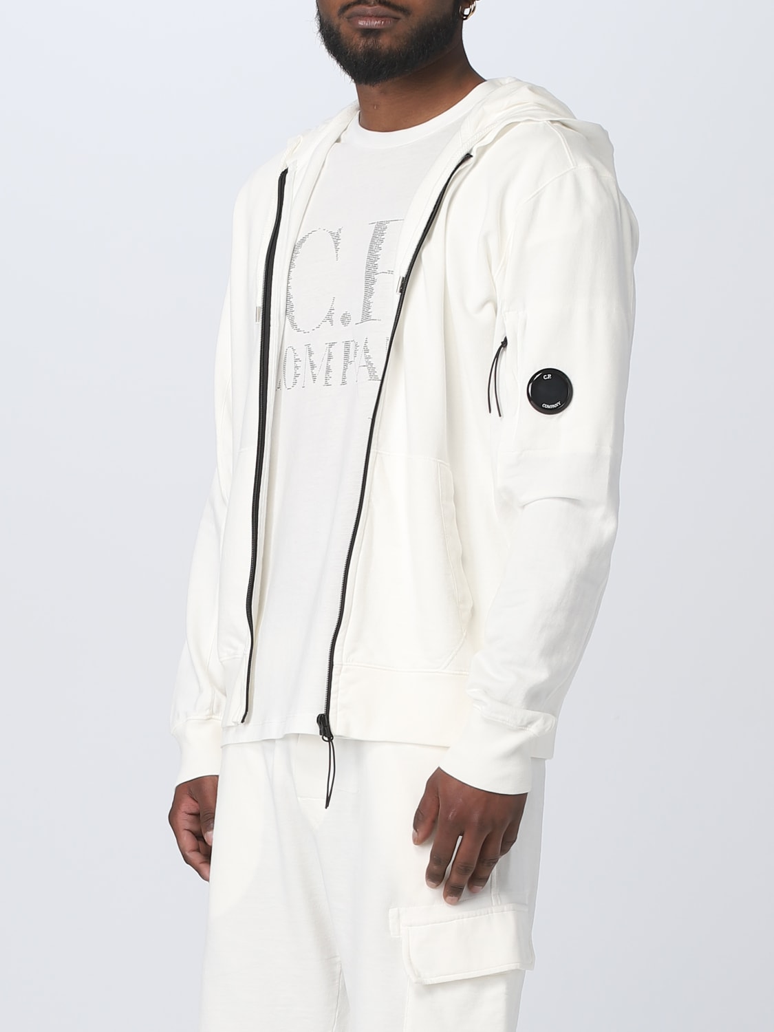 C.P. COMPANY: sweatshirt for man - White | C.p. Company sweatshirt