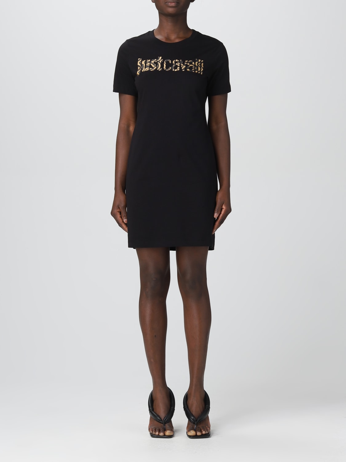 Kleid Just Cavalli: Just Cavalli Damen Kleid schwarz 2