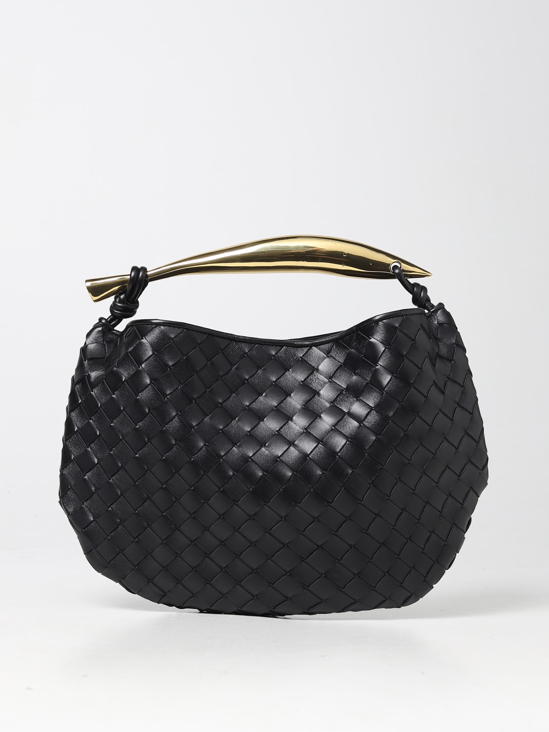 Bottega Veneta Sardine Leather Top Handle Bag