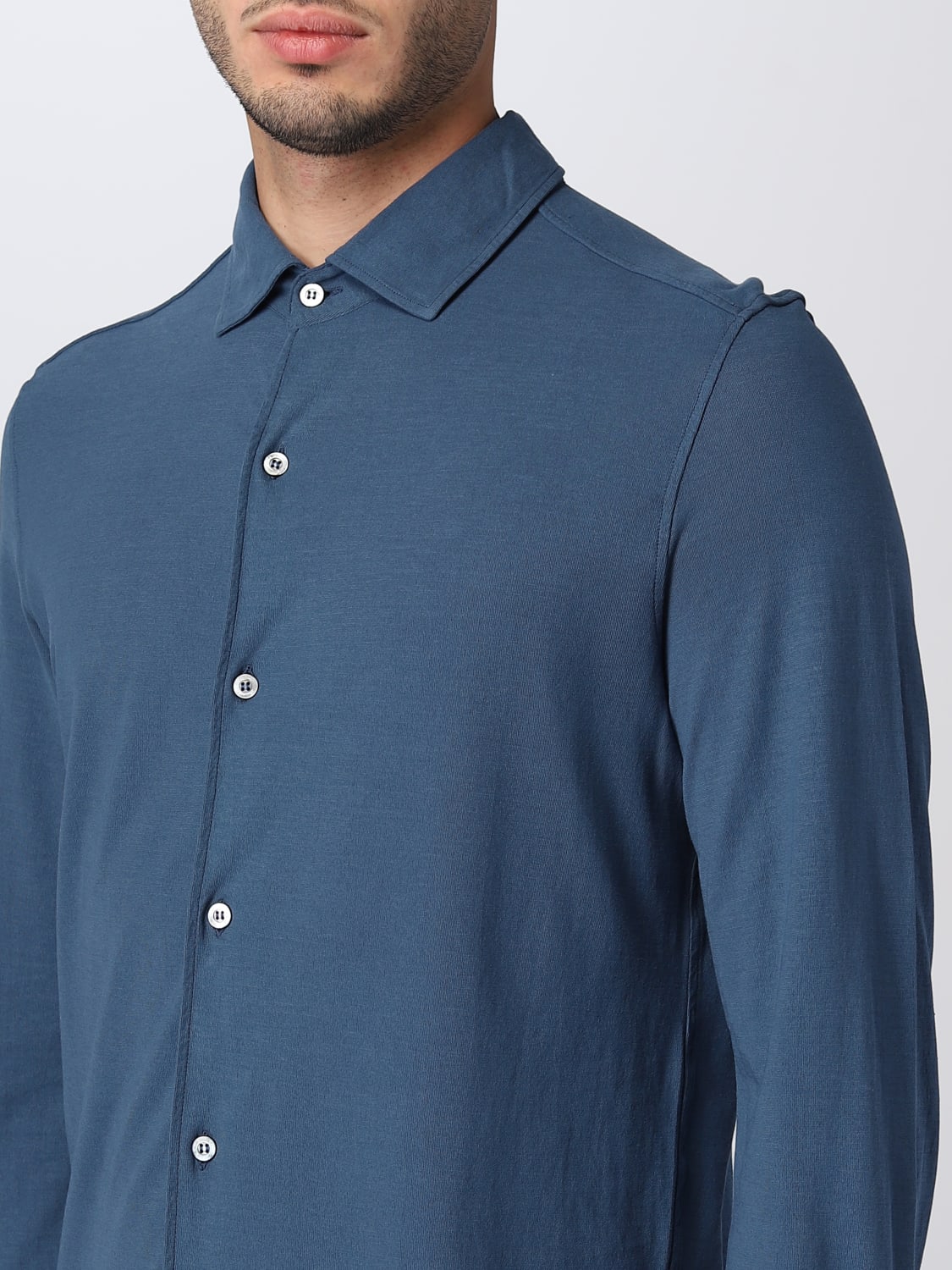 Рубашка Drumohr: Рубашка Drumohr для него синий 2