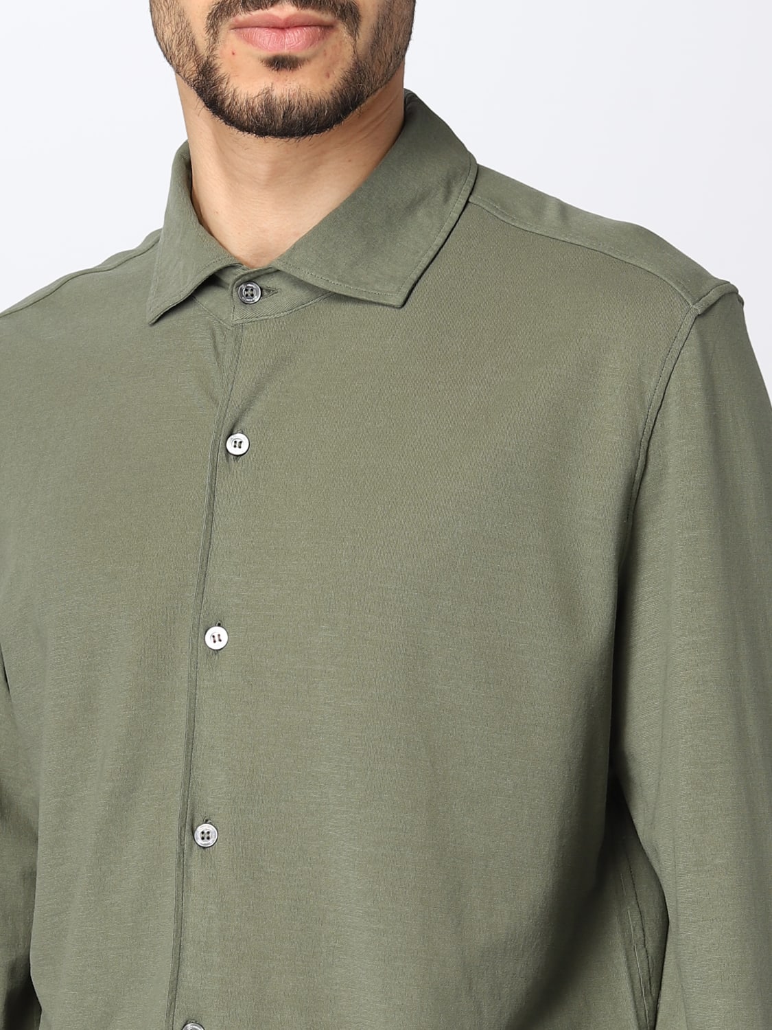 Рубашка Drumohr: Рубашка Drumohr для него травяной 2