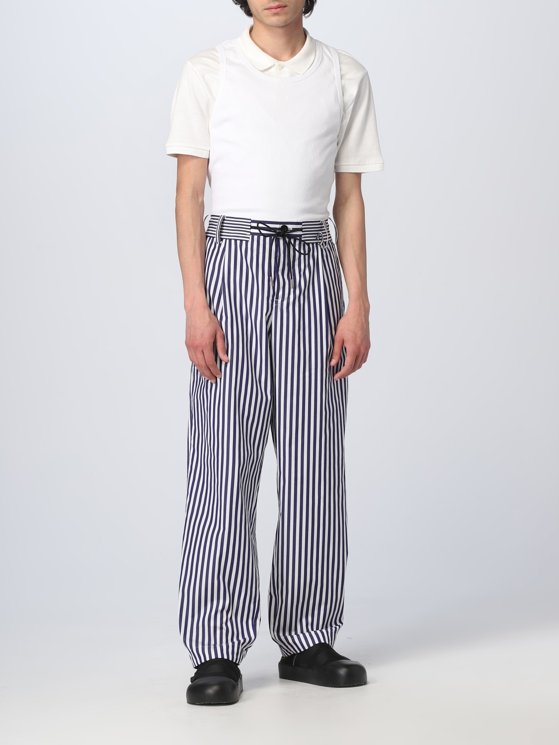 Sacai Outlet: pants for man - Navy | Sacai pants 2303040M online 