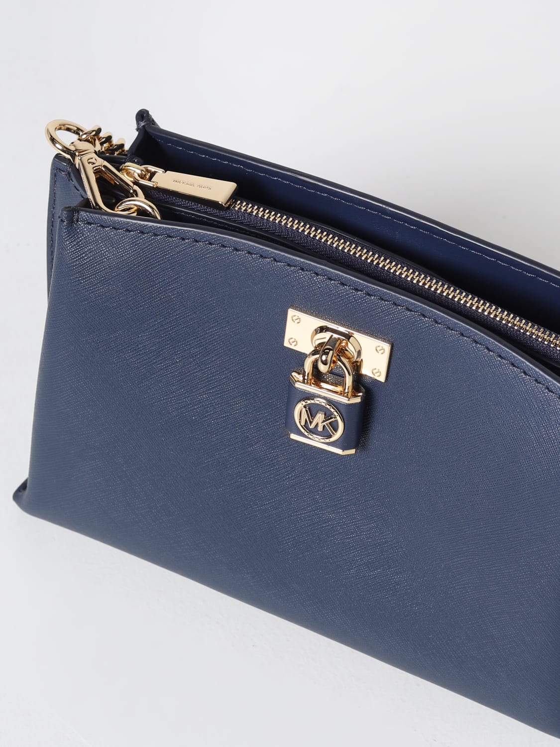 Michael Kors Outlet: Michael Ruby bag in saffiano leather - Navy
