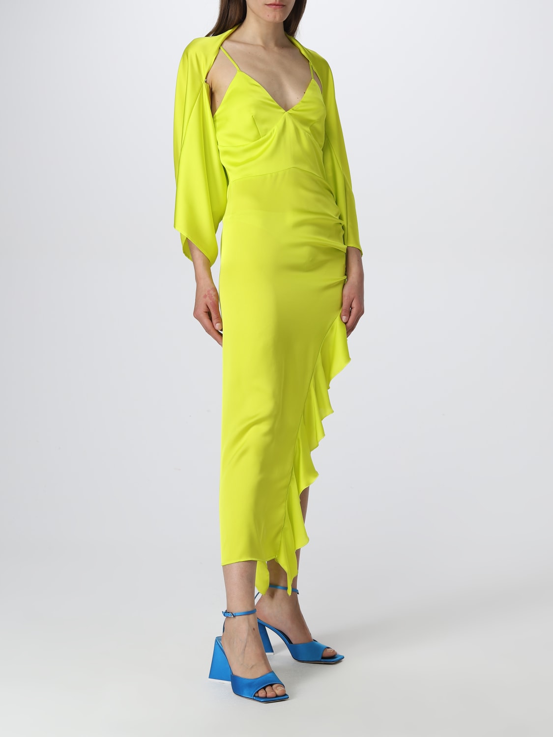 Dress Simona Corsellini: Simona Corsellini dress for women lime 2