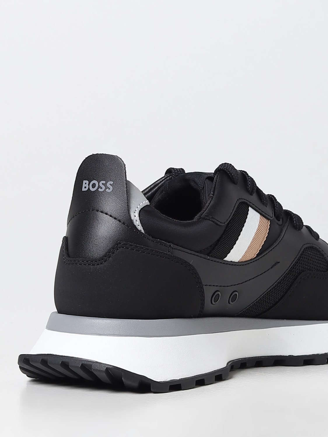 sneakers for man - Black | Boss sneakers 50480546 online on GIGLIO.COM