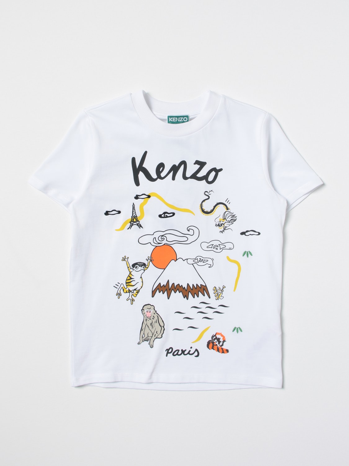 KENZO KIDS t-shirt White for boys