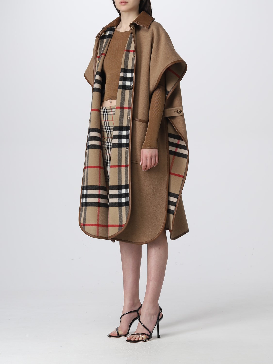 manteau cape burberry