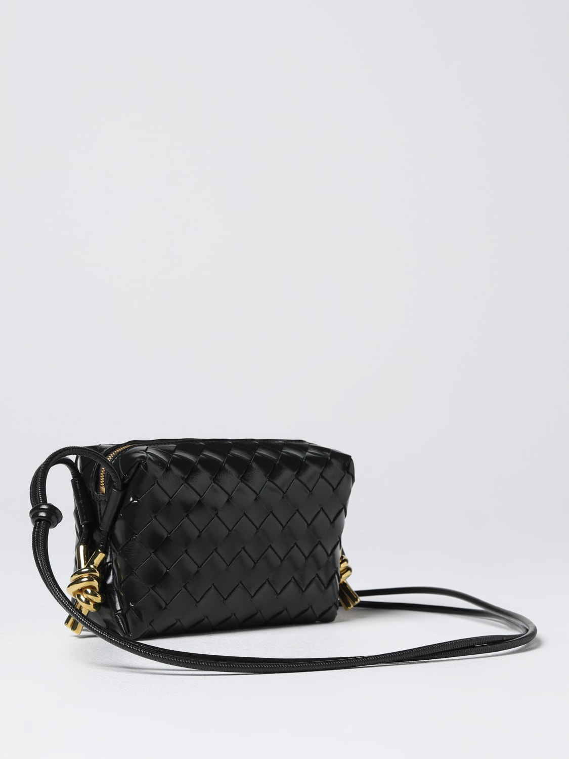 Loop leather handbag Bottega Veneta Green in Leather - 32760291