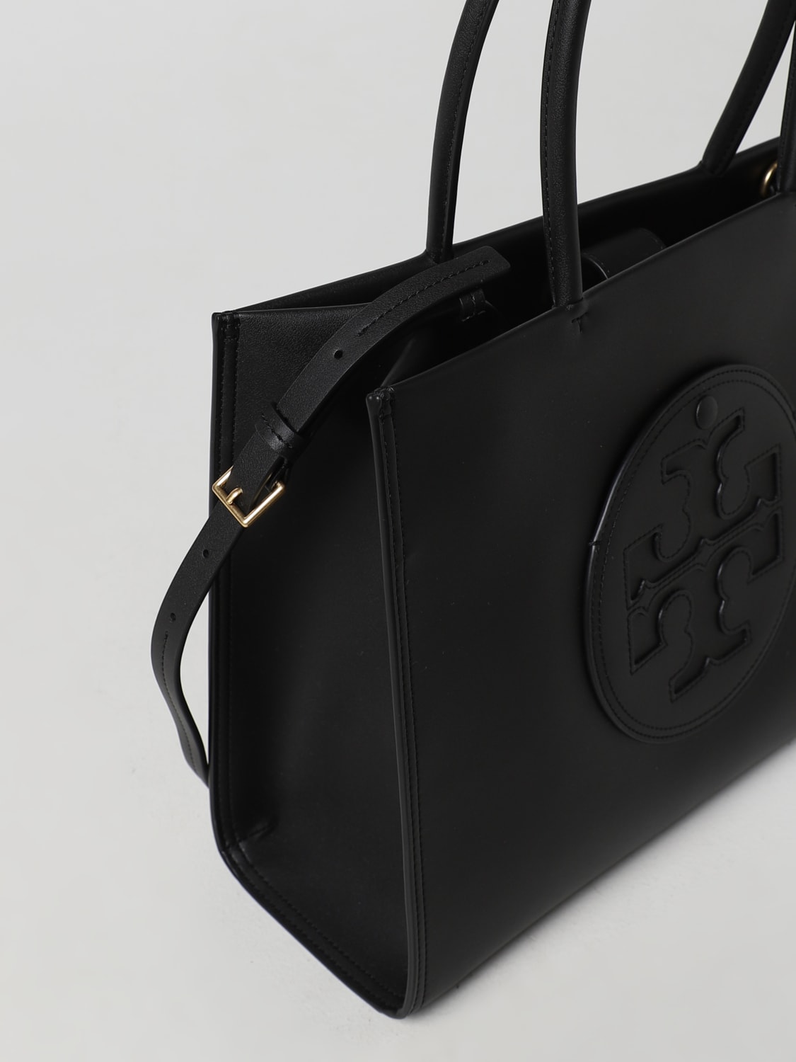 Tory Burch Outlet: Ella bag in synthetic leather - Black