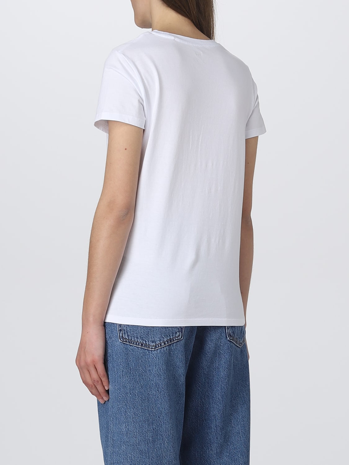 Tシャツ リーバイス: Tシャツ Levi's レディース ホワイト 2