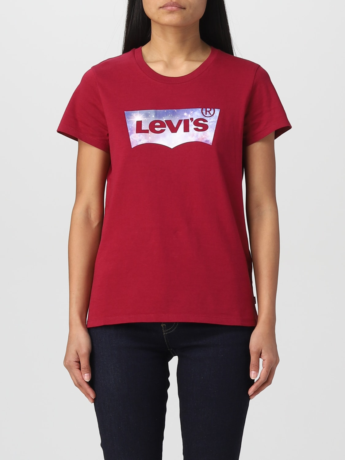 Levi'S: T-Shirt For Woman - Red | Levi'S T-Shirt 173692024 Online On  Giglio.Com