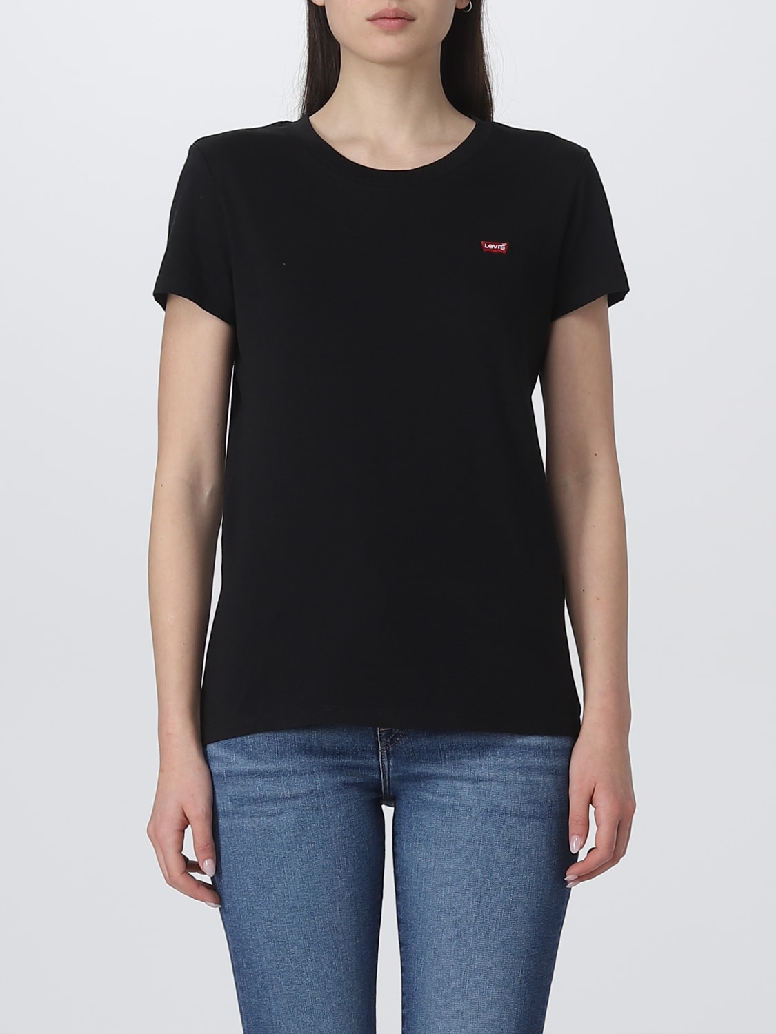 onwettig kwaad pleegouders LEVI'S: t-shirt for woman - Black | Levi's t-shirt 391850008 online on  GIGLIO.COM