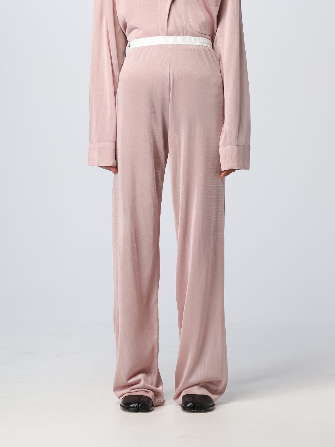 MAISON MARGIELA: pants for woman - Pink | Maison Margiela pants