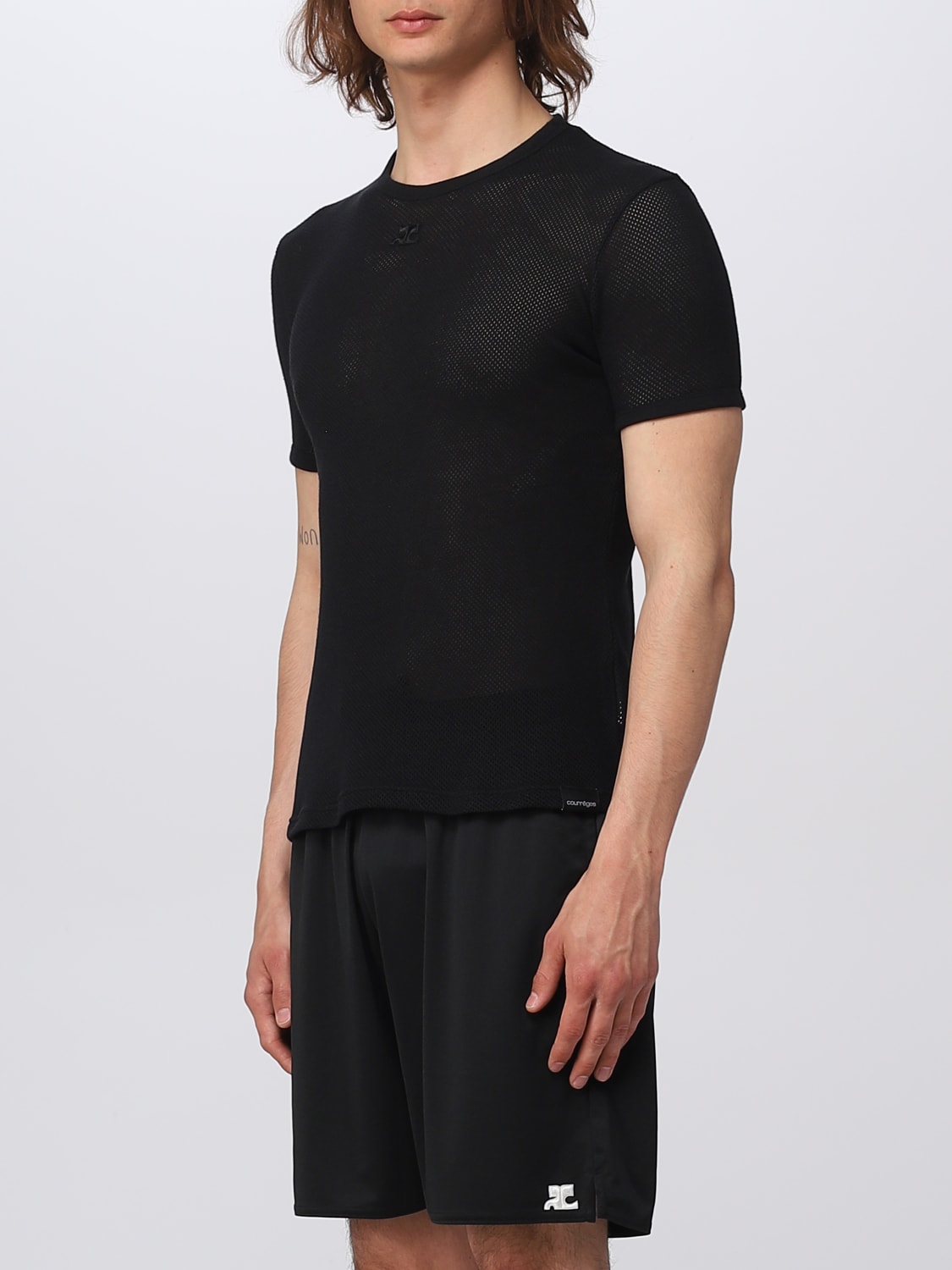 Tシャツ Courrèges: Tシャツ Courrèges メンズ ブラック 2