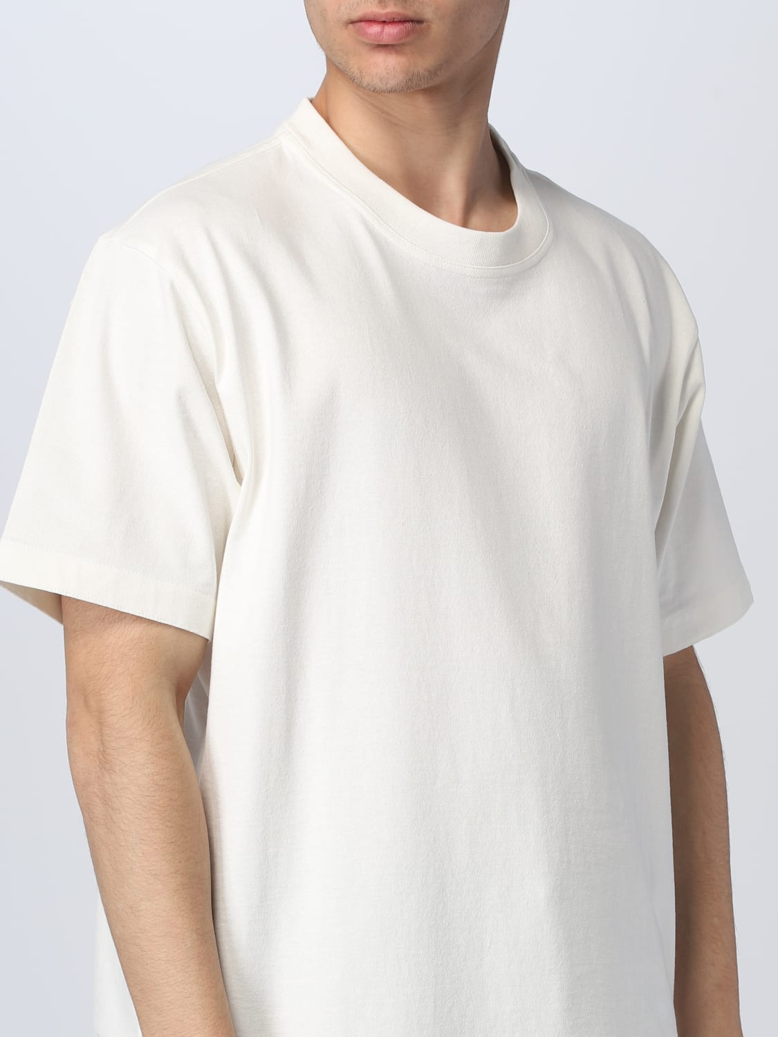 BOTTEGA cotton T-shirt - White | Bottega Veneta t-shirt 744965VF1U0 online on GIGLIO.COM