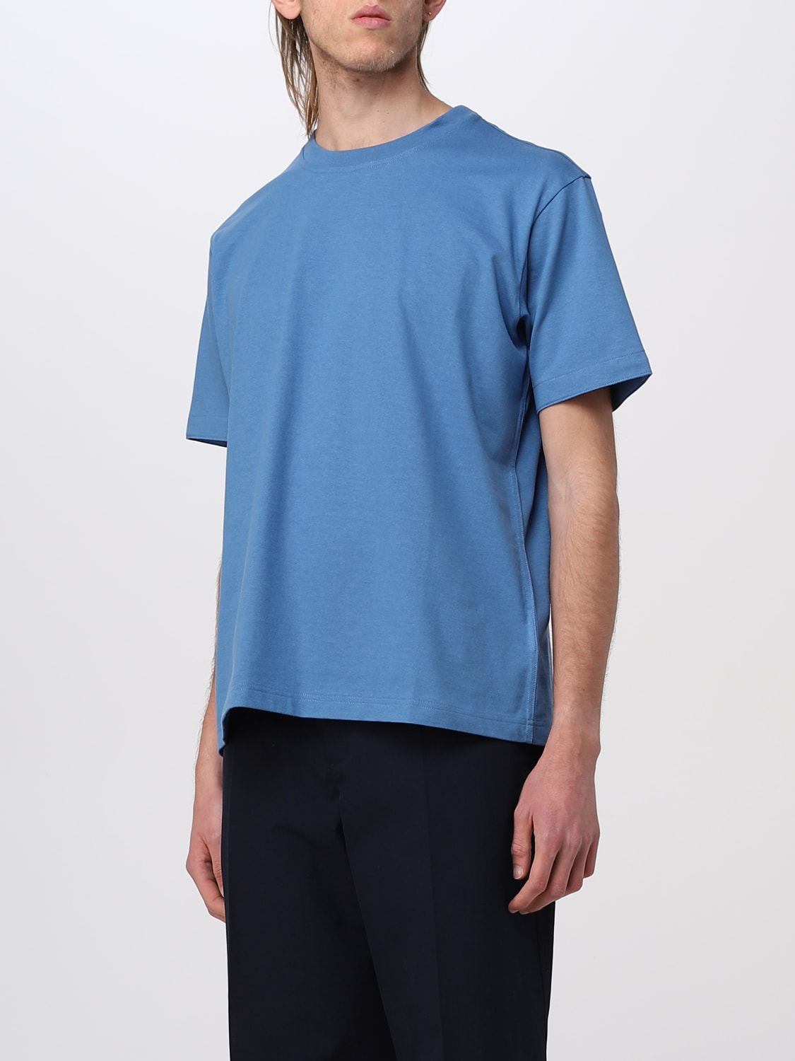 Bottega Veneta T-shirt Herren Farbe Blau In Blue