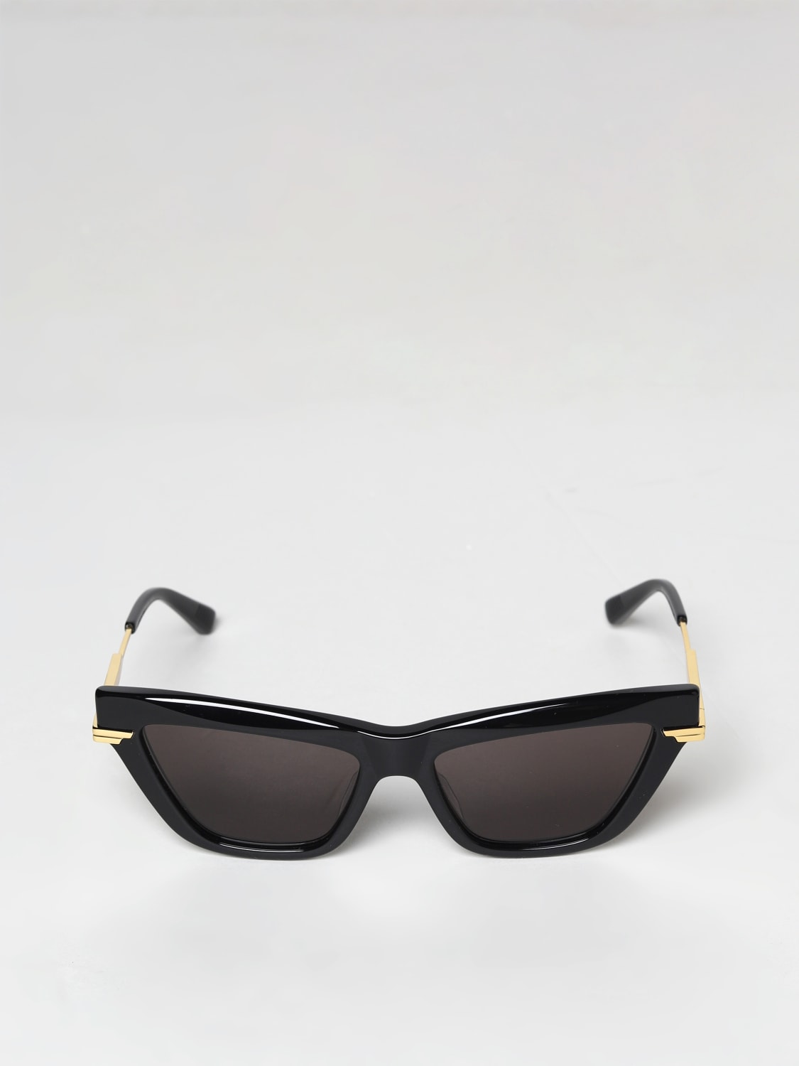 Bottega Veneta Acetate Cat-Eye Sunglasses in Black