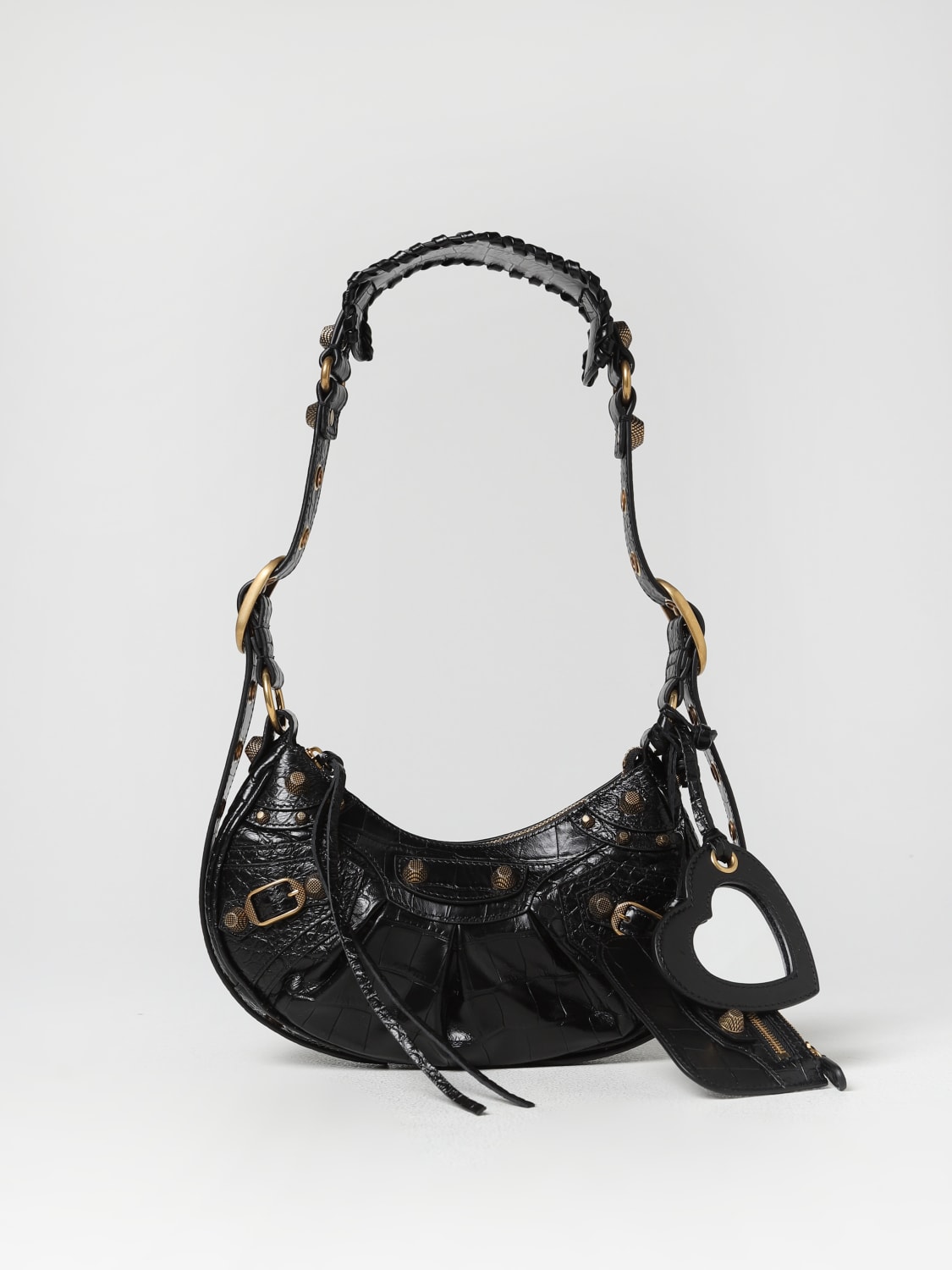 BALENCIAGA: shoulder bag for woman Black | Balenciaga shoulder bag 67130923EBM online at GIGLIO.COM