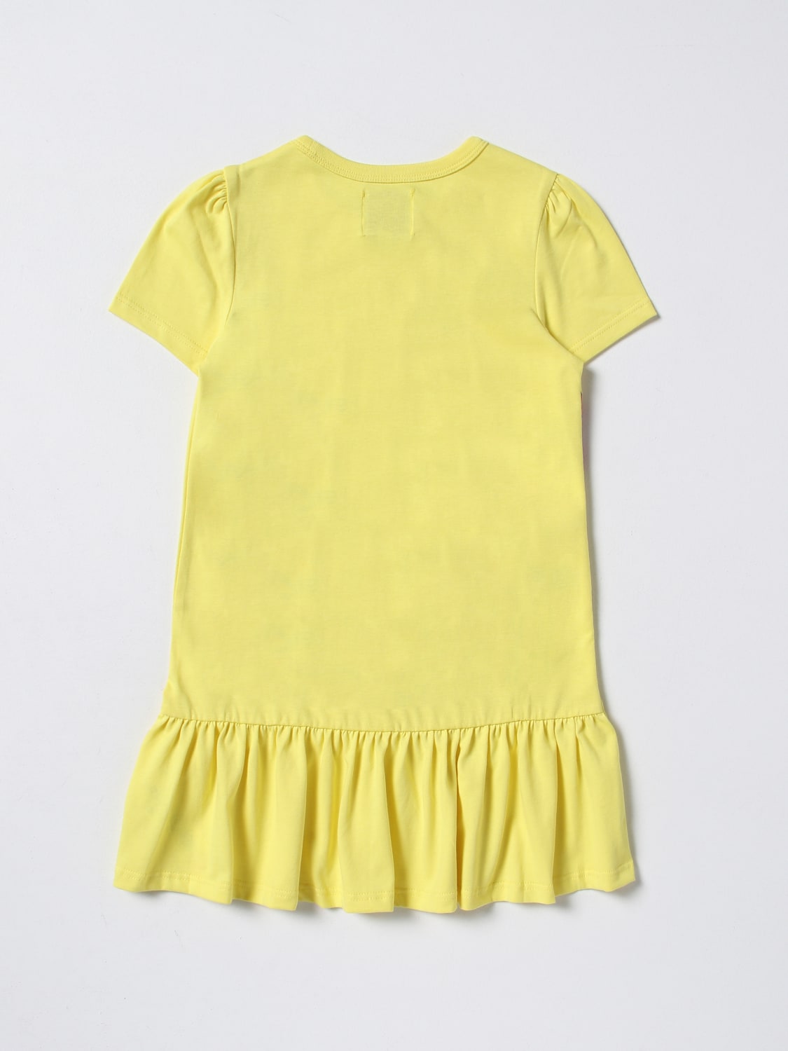 LITTLE MARC JACOBS: dress for girls - Yellow | Little Marc Jacobs dress ...