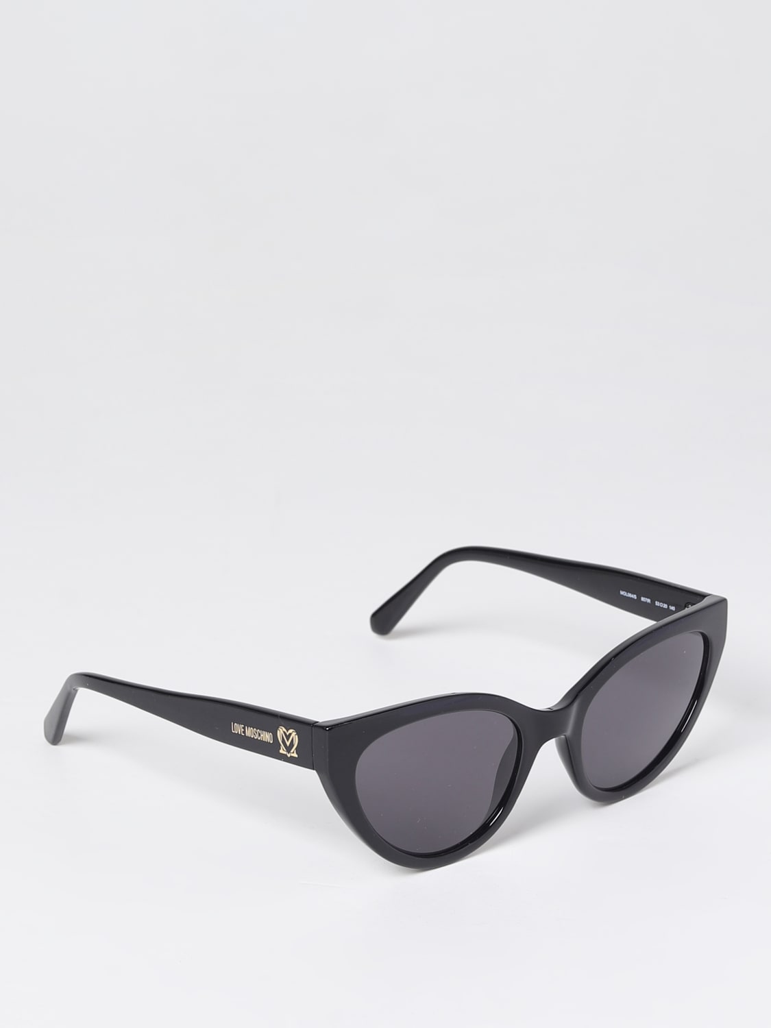 LOVE MOSCHINO: acetate sunglasses - Black | Love Moschino sunglasses ...
