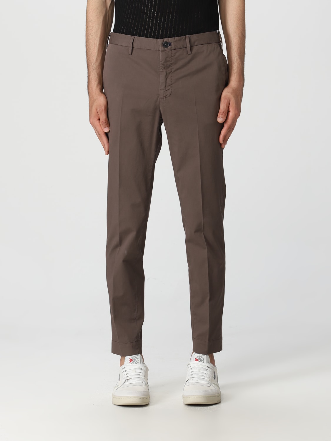 Incotex Outlet: pants for man - Brown | Incotex pants ZR851W9098Y