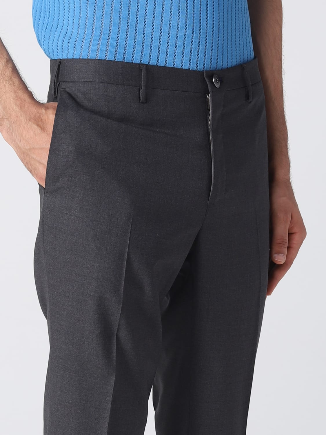 Incotex Outlet: pants for man - Grey | Incotex pants ZR851T5855T