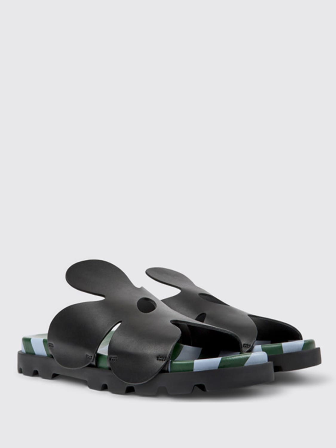 CAMPER: sandals for men - Black | Camper sandals K100919-002 TWINS ...