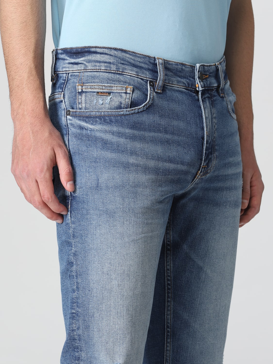 BOSS: jeans for man - Denim | Boss jeans 50490015 online at GIGLIO.COM