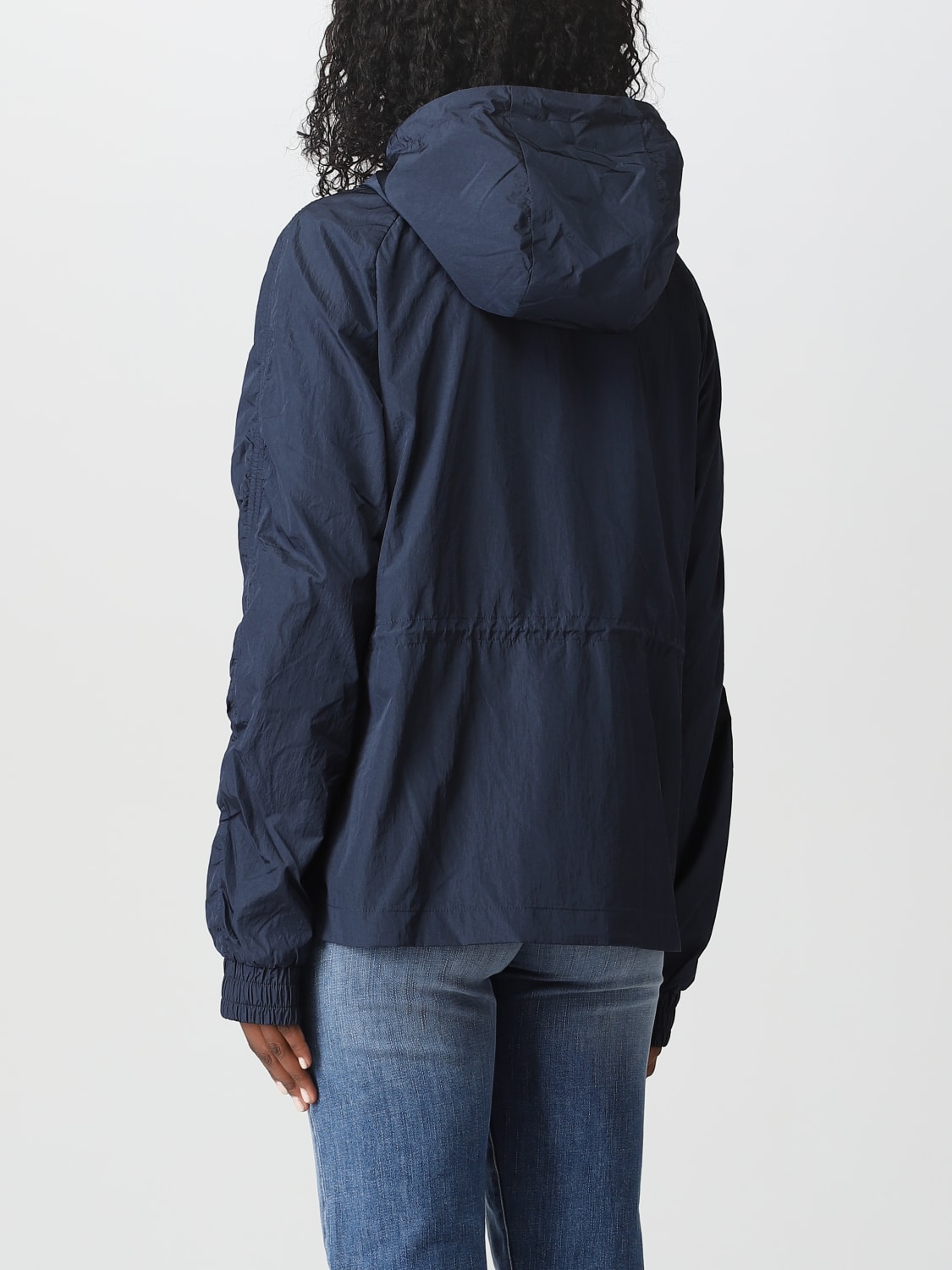 EA7: jacket for woman - Blue | Ea7 jacket 3RTB07TNBEZ online on GIGLIO.COM