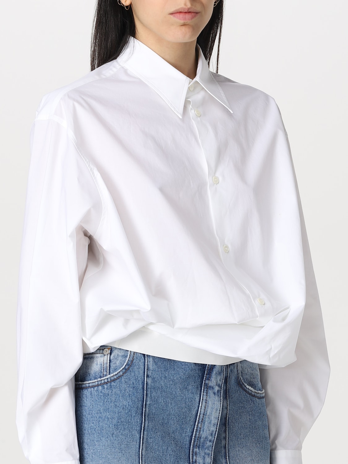 MM6 MAISON MARGIELA: shirt for woman - White | Mm6 Maison Margiela