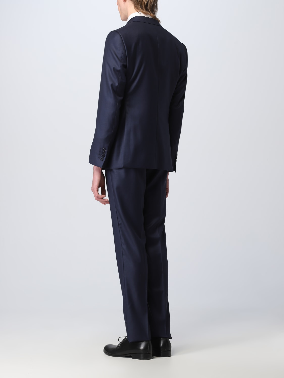 EMPORIO ARMANI: suit for man - Blue | Emporio Armani suit D41YMT01514 ...