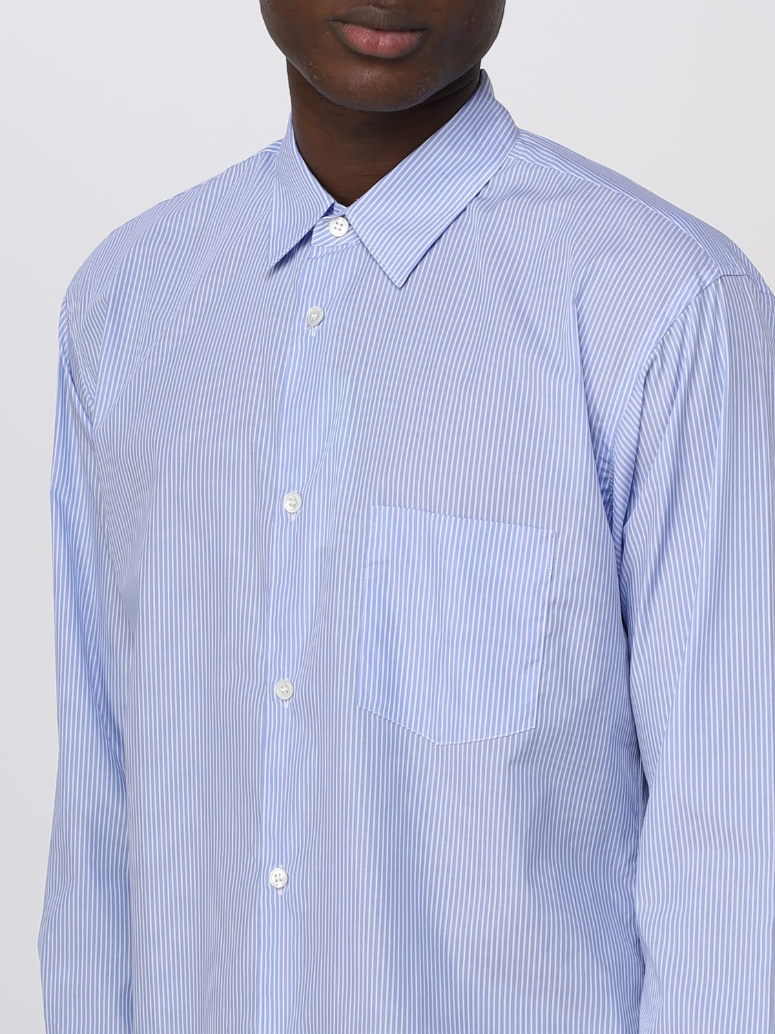 COMME DES GARCONS: shirt for man - Blue 2 | Comme Des Garcons